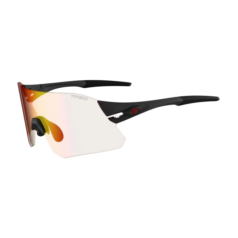 Tifosi Rail Sunglasses - Matte Black - Interchangeable Lenses-3